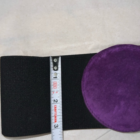 Vintage Abstract 80’s/90’s Colorful Women's Belt with Circular Accents - Picture 4 of 7